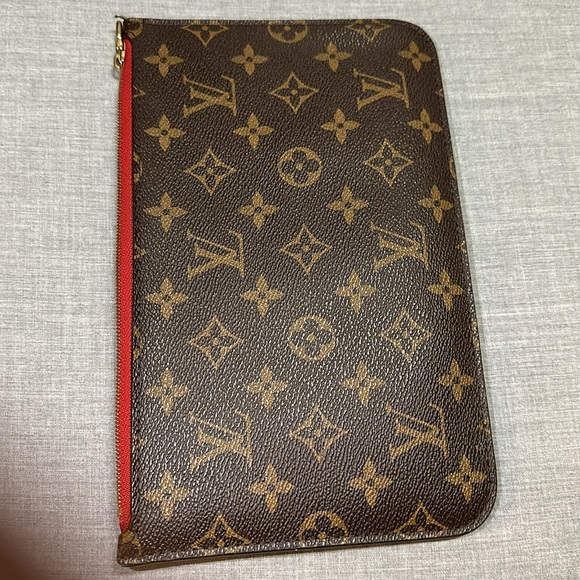LOUIS VUITTON NEVERFULL MM MONOGRAM POUCH *ONLY* - Picture 7 of 7